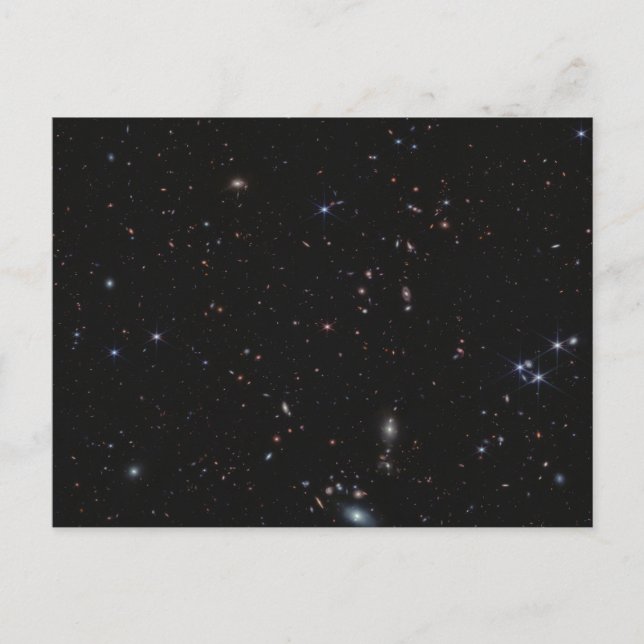 Vy mellan stjärnbilderna Fiskarna och Andromeda Vykort (Framsida)