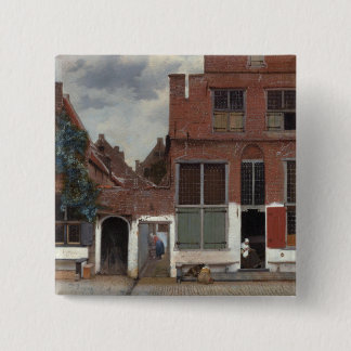 Vy om hus i Delft The Little Street Knapp