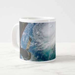 Vy om orkanen Dorian. Jumbo Mugg