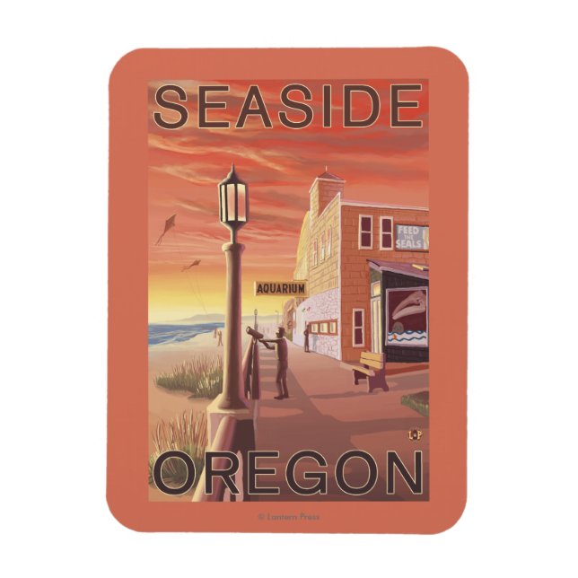 Vy, OregonAquarium Magnet (Vertikal)