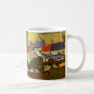 Vy över Auvers Vincent van Gogh Kaffemugg