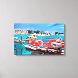 Vy över broderna canvastryck