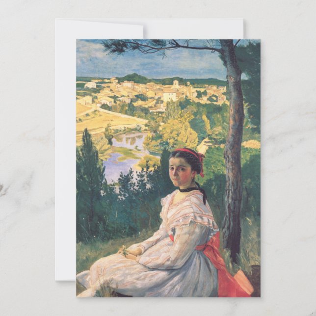 Vy över byn | é dé ric Bazille (Framsida)