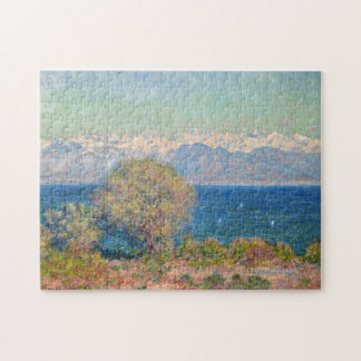 Vy över Cap D'Antibes Monet Fine Art Pussel