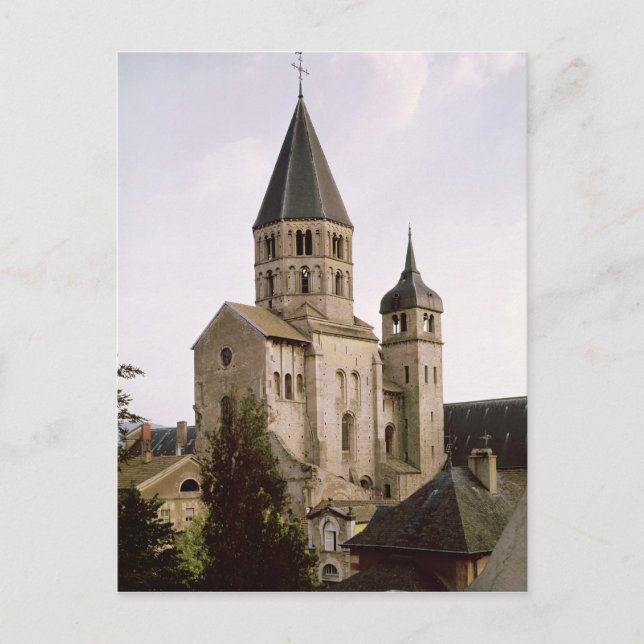 Vy över Clocher de l'Eau Benite Vykort (Framsida)