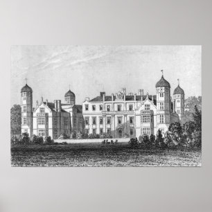 Vy över Cobham Hall Poster