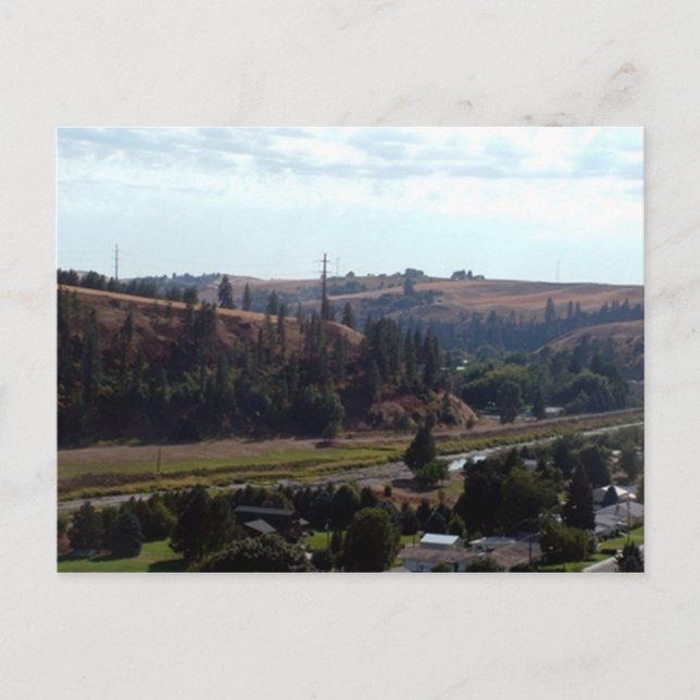 Vy över Colfax Vykort (Framsida)