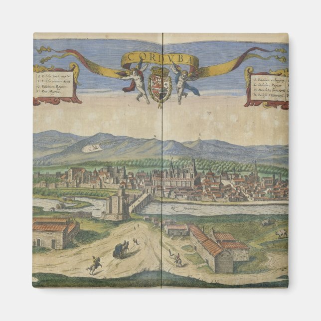 Vy över Cordoba Magnet (Framsidan)