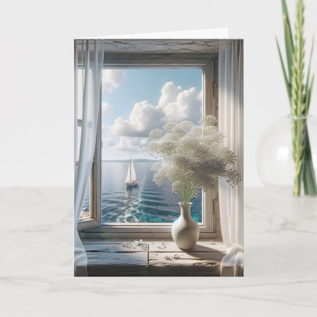 Vy över dagskassan i fönster kort (Framsida)