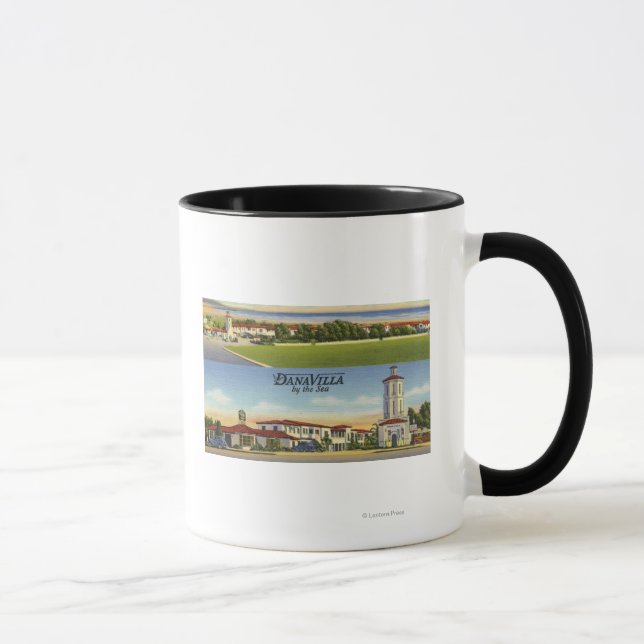 Vy över Dana Villa by-the-Sea Mugg (Höger)