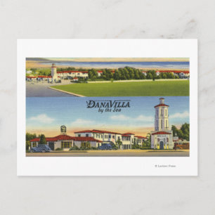 Vy över Dana Villa by-the-Sea Vykort