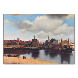 Vy över Delft av Johannes Vermeer Bordsnummer