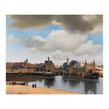 Vy över Delft Vermeer