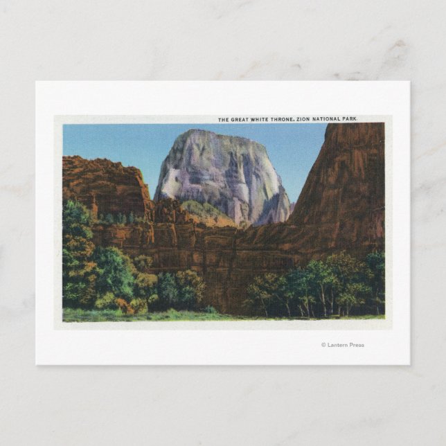 Vy över den Underbara vittringen Vykort (Framsida)