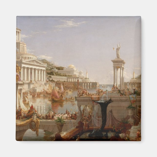 Vy över det romerska imperiet (sammanställning av  magnet (Framsidan)