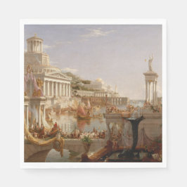 Vy över det romerska imperiet (sammanställning av  pappersservett