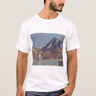 Vy över Dolný Kubín av Arnold Peter Weisz T Shirt