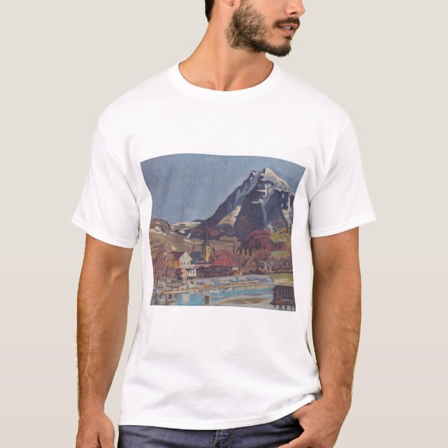 Vy över Dolný Kubín av Arnold Peter Weisz T Shirt (Framsida)