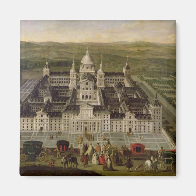 Vy över El Escorial Magnet (Framsidan)