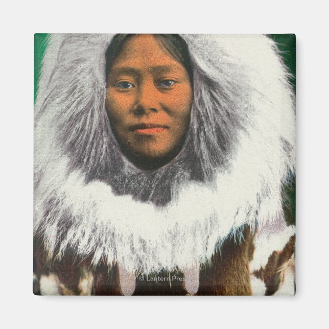 Vy över eskimo Beauty Magnet (Framsidan)