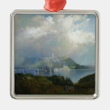 Vy över Fairmount Vatten Works (Philadelphia, PA)