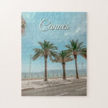 Vy över Fransken Riviera i Cannes Frankrike  Pussel<br><div class="desc">Vy över Fransken Riviera i Cannes Frankrike-pussel</div>
