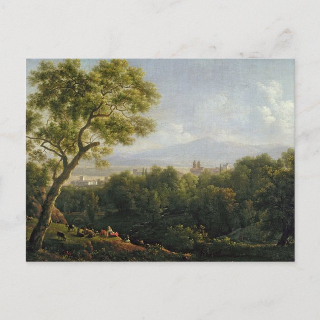 Vy över Frascati Vykort (Framsida)