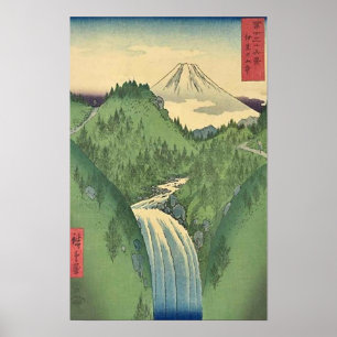 Vy över Fuji 22 Poster