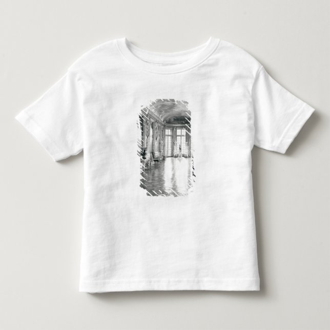 Vy över Galerie d'Hercule, designad 1640 T Shirt (Framsida)