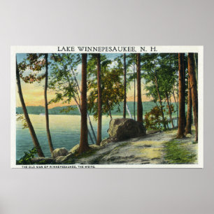 Vy över Gamle Man Sten-bildningen Poster