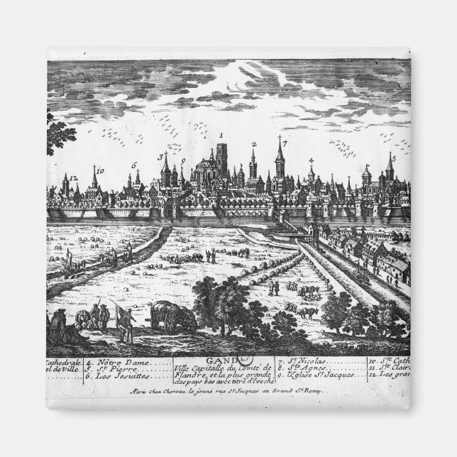 Vy över Gent Magnet (Framsidan)