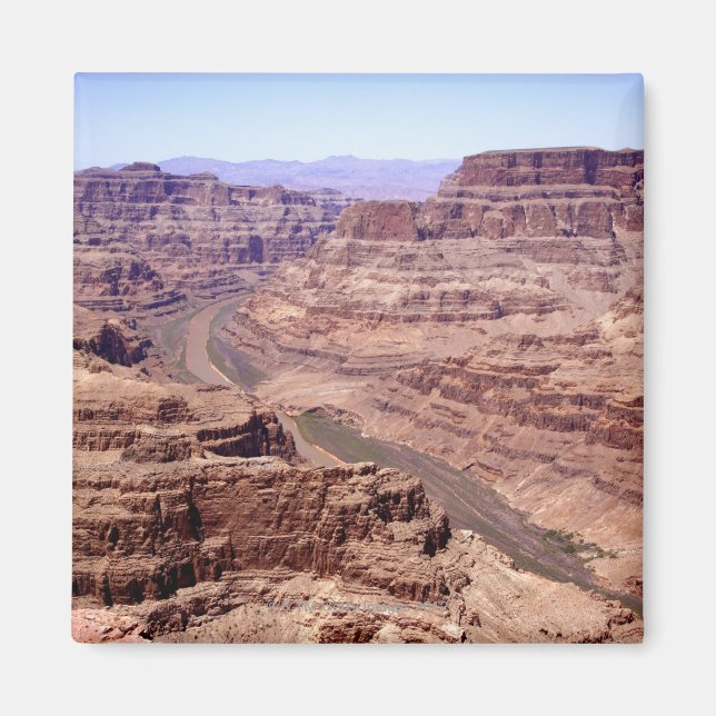 Vy över Grand Canyon, Arizona Magnet (Framsidan)