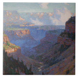 Vy över Grand Canyon (av E.H. Potthast) Kakelplatta