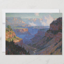 Vy över Grand Canyon (av E.H. Potthast) Kort