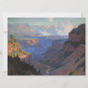 Vy över Grand Canyon (av E.H. Potthast) Kort