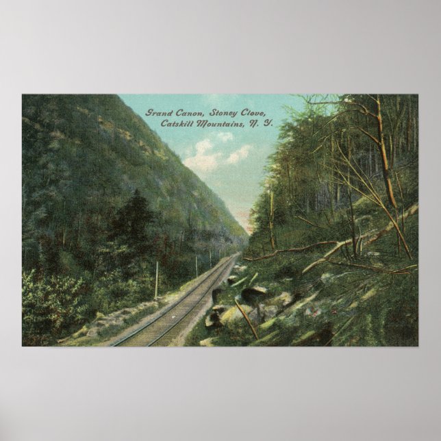 Vy över Grand Canyon och Stoney Clove Poster (Framsidan)