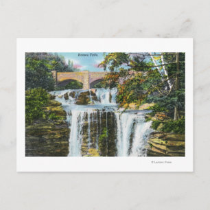 Vy över Haines Falls Vykort