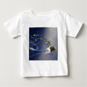 Vy över Hawaiianska öarna Tee