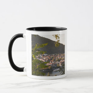 Vy över Heidelbergs gamla stad Mugg