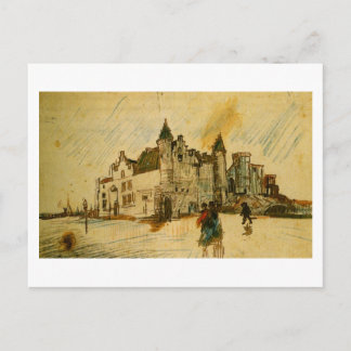 Vy över Het Steen (F1351) Van Gogh Fine Art Vykort