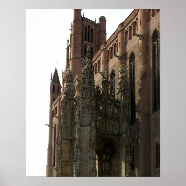 Vy över högerna med det kanopierade fläsket (tecke poster (Framsidan)