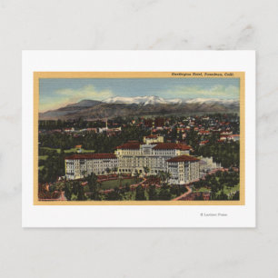 Vy över Huntington Hotel Vykort