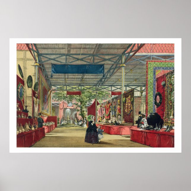 Vy över Indiendelen av den Underbara utställningen Poster (Framsidan)