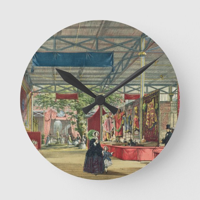 Vy över Indiendelen av den Underbara utställningen Rund Klocka (Framsida)