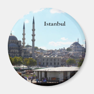 Vy över Istanbul Magnet