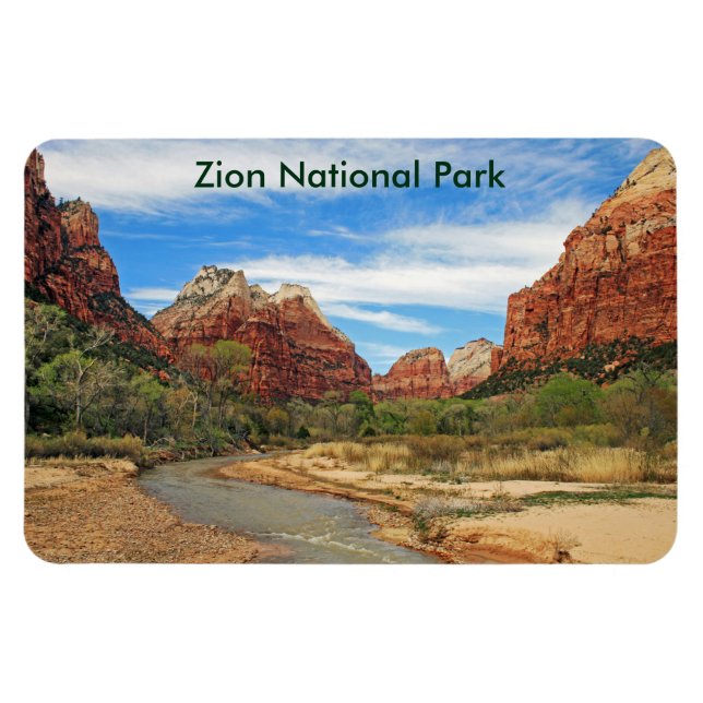 Vy över Jungfrufloden 2 Magnet (Horisontell)