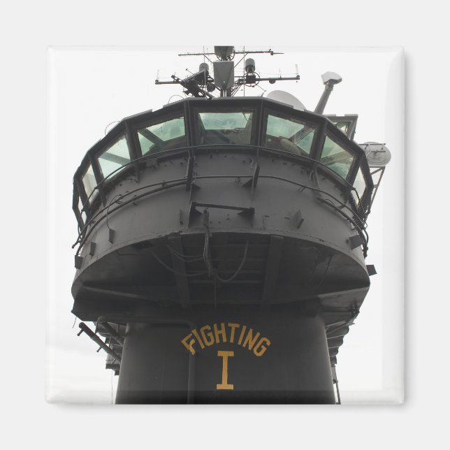 Vy över karosseristommens främre del magnet (Framsidan)