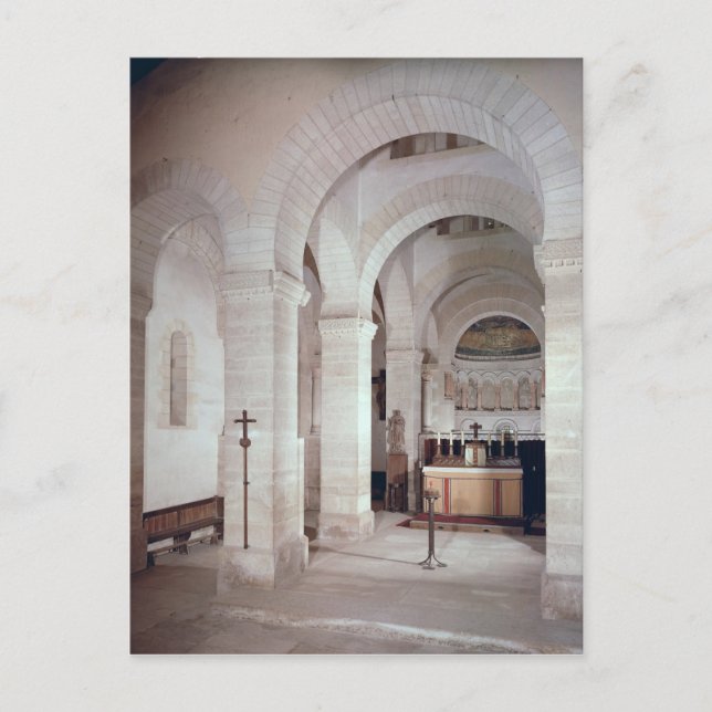 Vy över kör, byggt i 806 AD Vykort (Framsida)