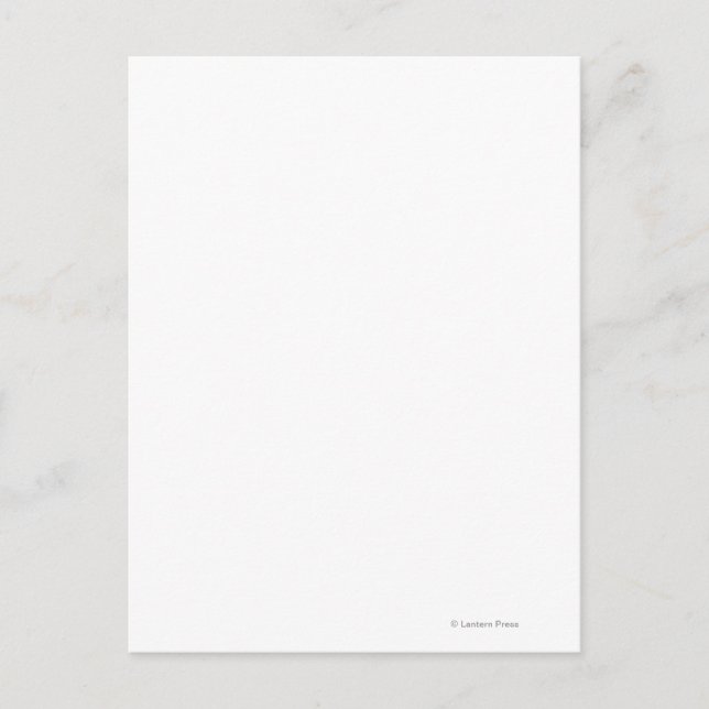 Vy över kvinnor i Canoe Vykort (Framsida)