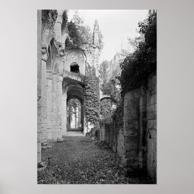 Vy över kyrkan, 1052-67 poster (Framsidan)